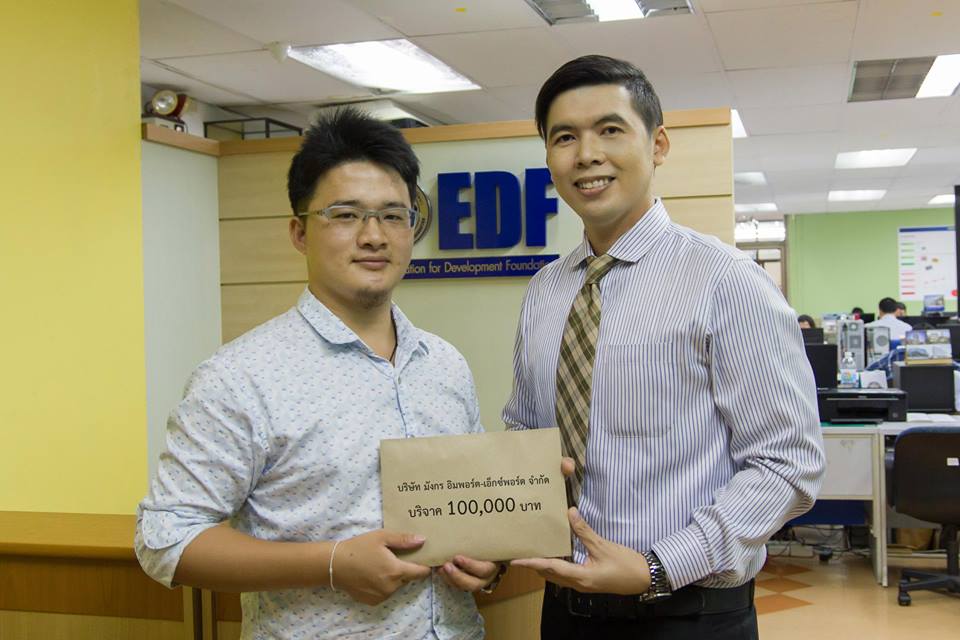 Mungkorn Import-Export Co.,Ltd.が29口の奨学金をご支援